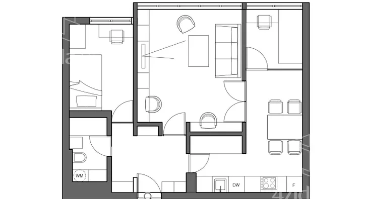 Dvoiposoban stan | 4zida