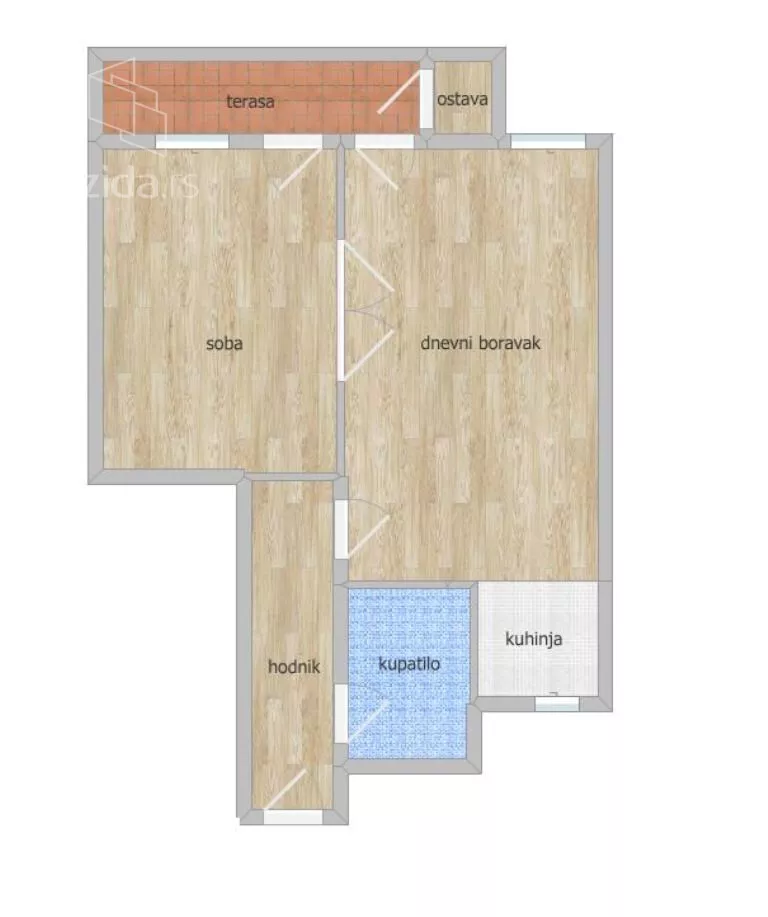 Dvosoban stan | 4zida