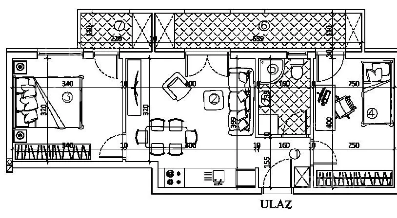 Trosoban stan | 4zida