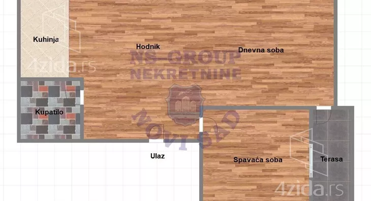 Jednoiposoban stan | 4zida