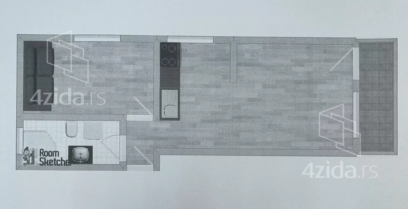 Dvosoban stan | 4zida