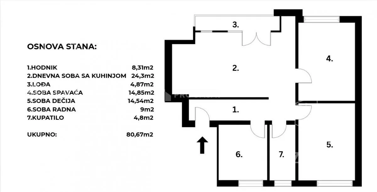 Četvorosoban stan | 4zida