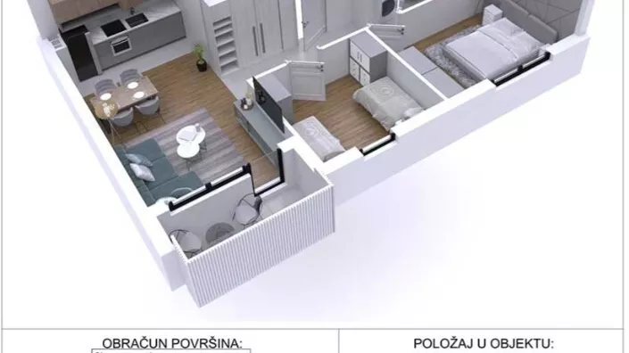 Trosoban stan | 4zida
