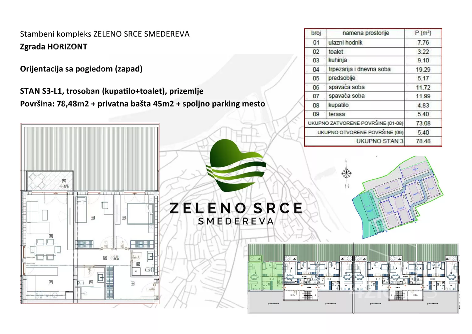 Trosoban stan | 4zida