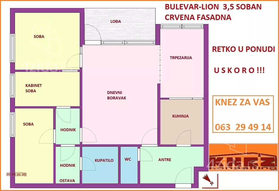 Troiposoban stan | 4zida