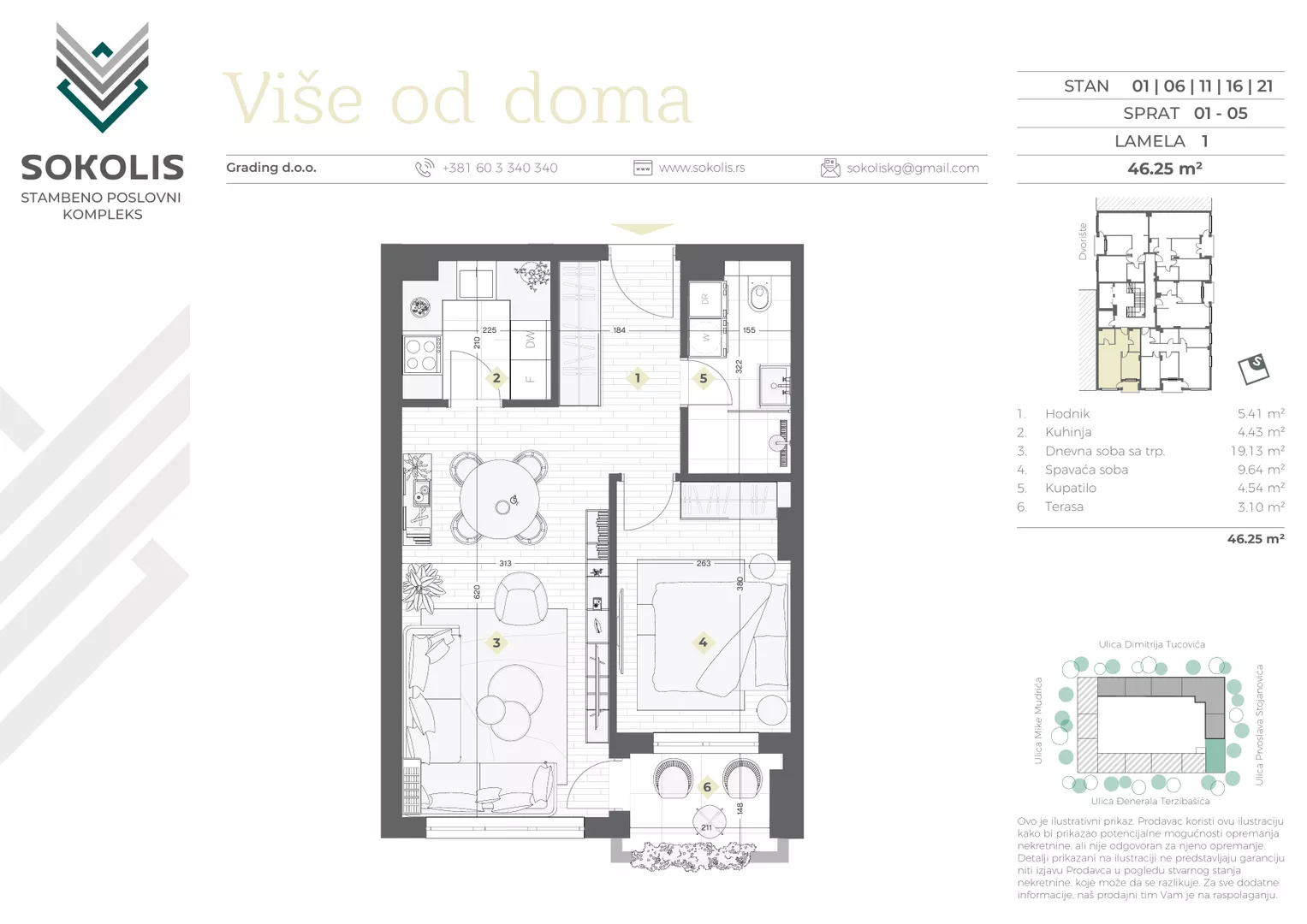 Dvosoban stan | 4zida
