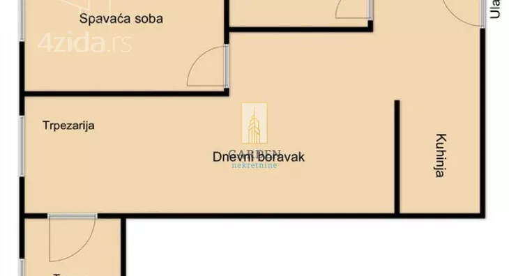 Dvosoban stan | 4zida