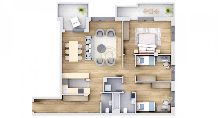 Dvosoban stan | 4zida