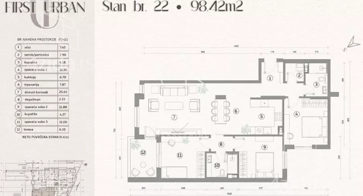Četvorosoban stan | 4zida