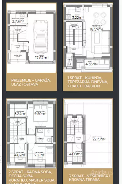 Trosoban stan | 4zida