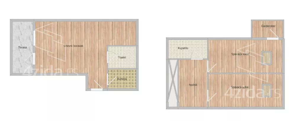 Trosoban stan | 4zida