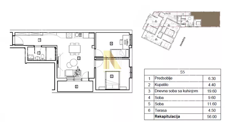 Dvoiposoban stan | 4zida