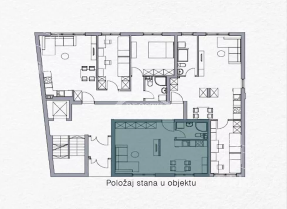 Jednosoban stan | 4zida