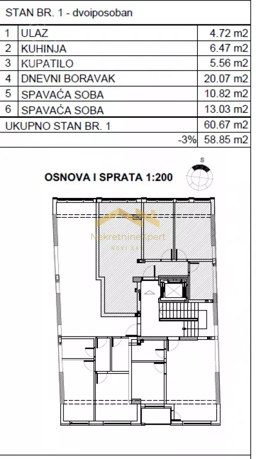 Trosoban stan | 4zida