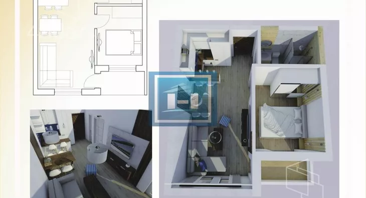 Jednosoban stan | 4zida