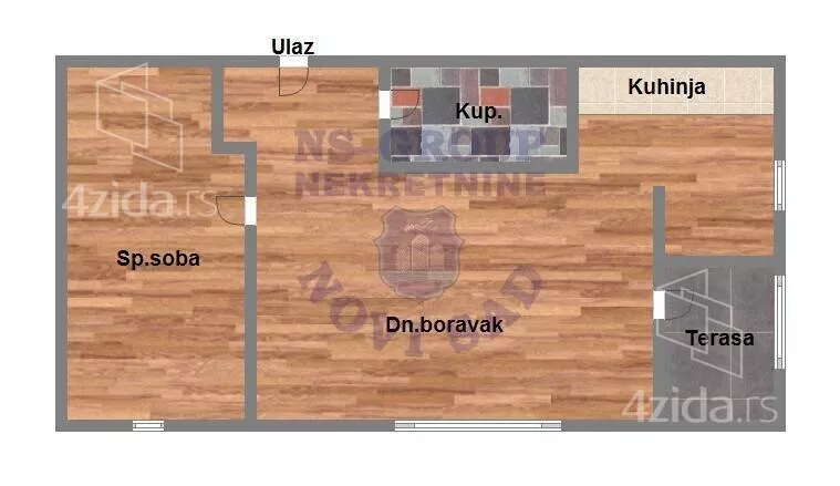 Dvosoban stan | 4zida