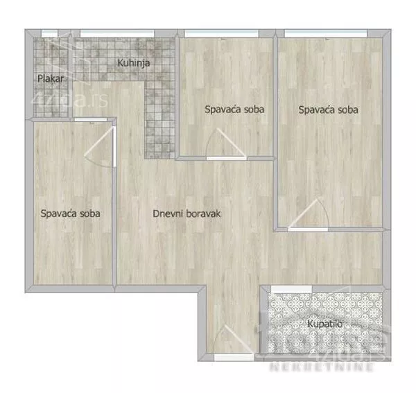 Troiposoban stan | 4zida