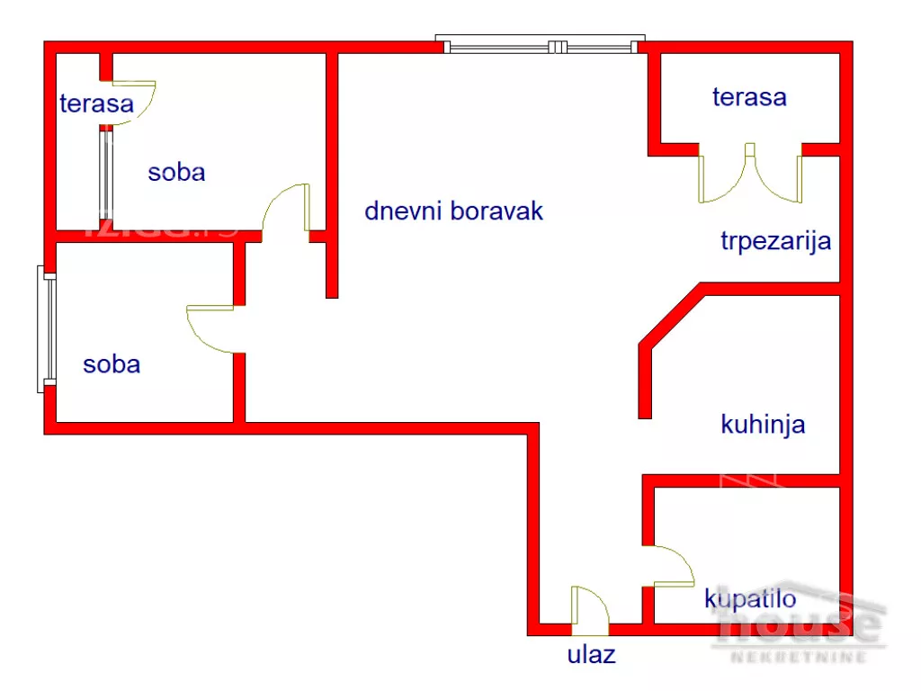 Trosoban stan | 4zida