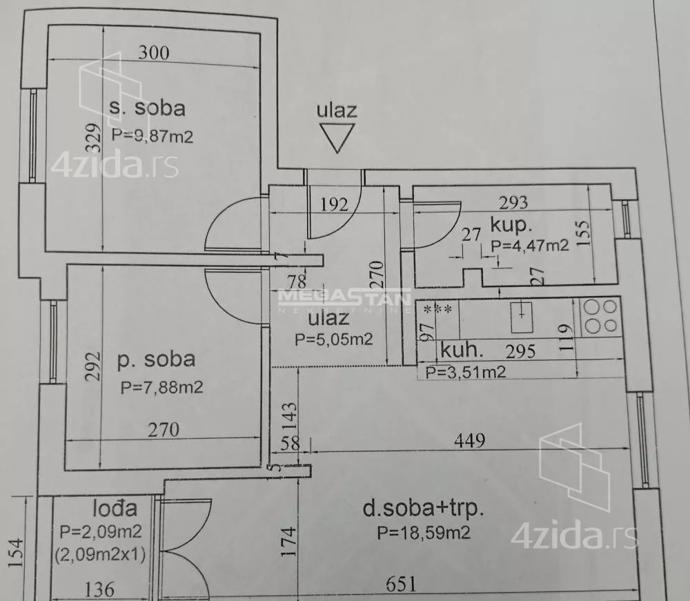 Dvoiposoban stan | 4zida