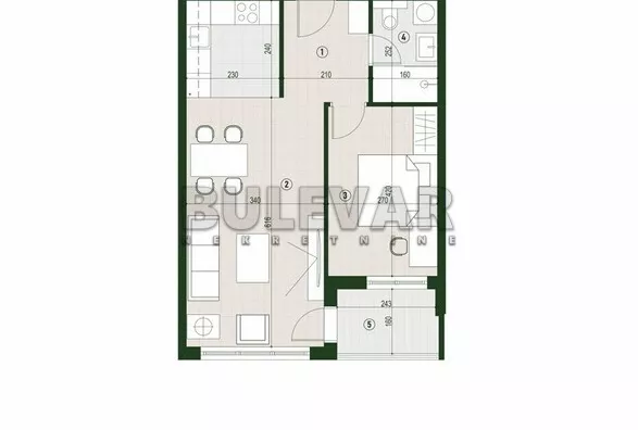 Dvosoban stan | 4zida