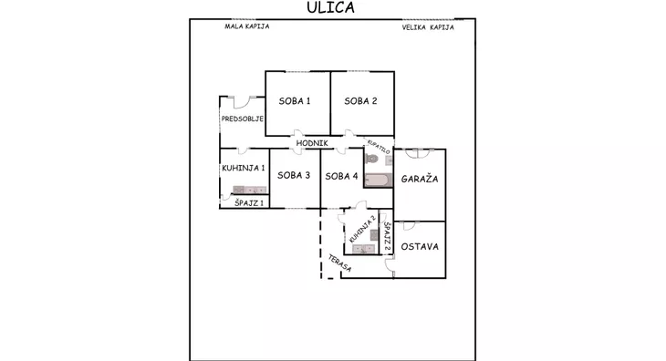 1-etažna kuća | 4zida