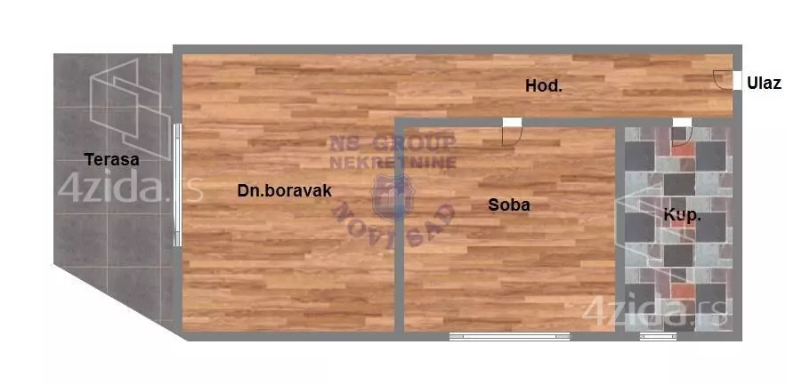 Dvosoban stan | 4zida