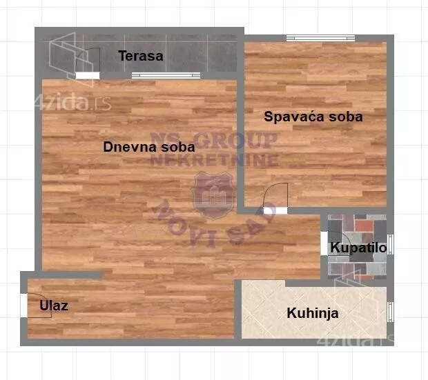 Dvosoban stan | 4zida