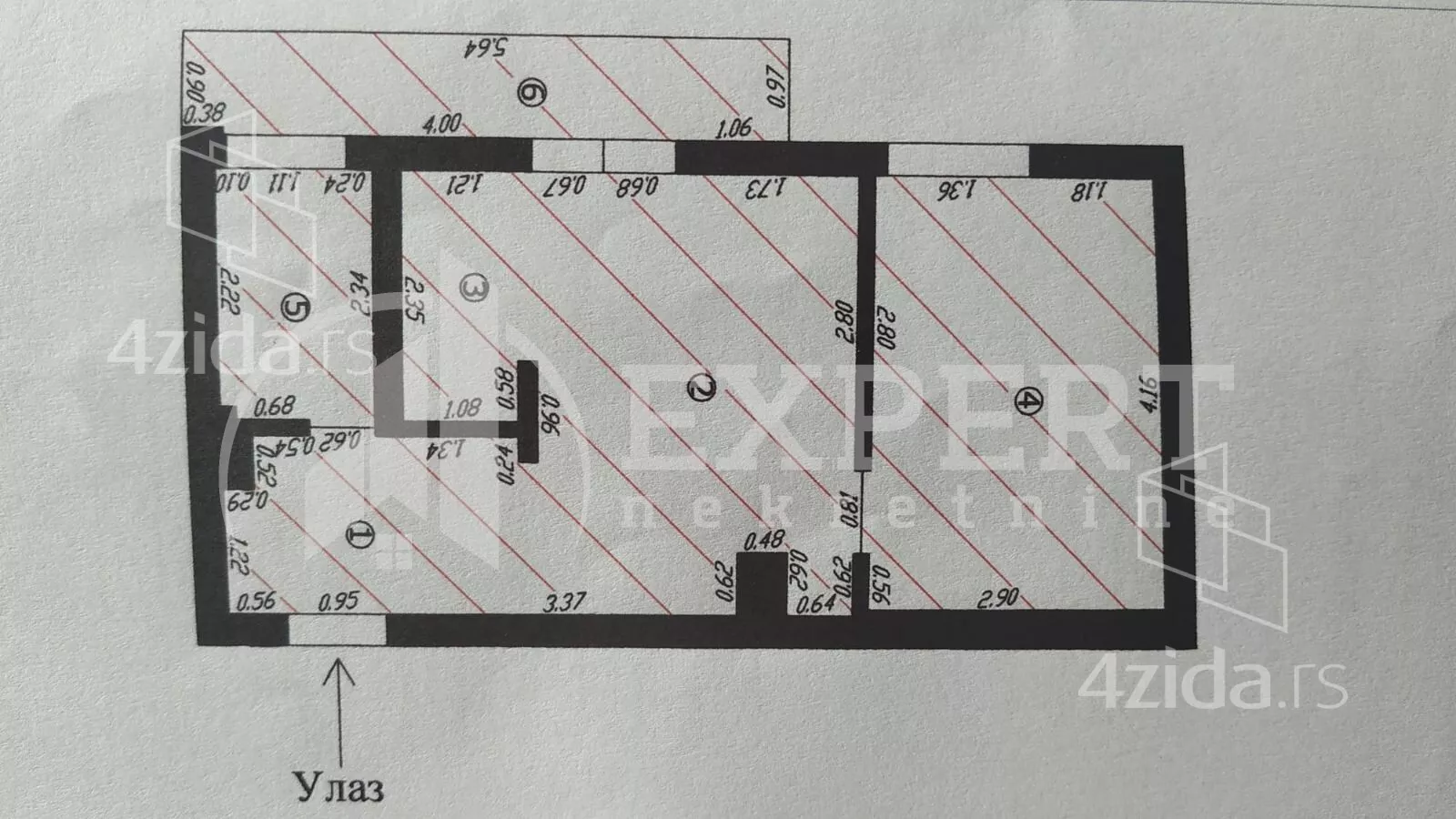 Jednoiposoban stan | 4zida