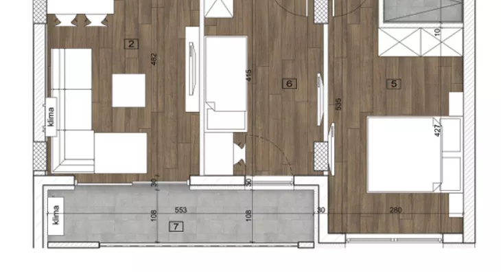 Trosoban stan | 4zida