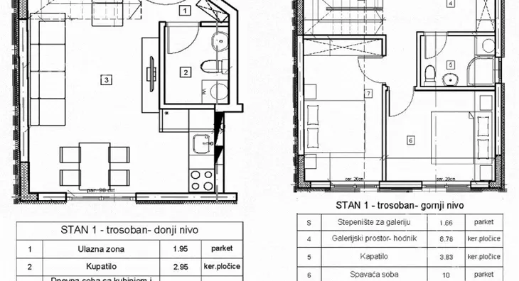 Trosoban stan | 4zida