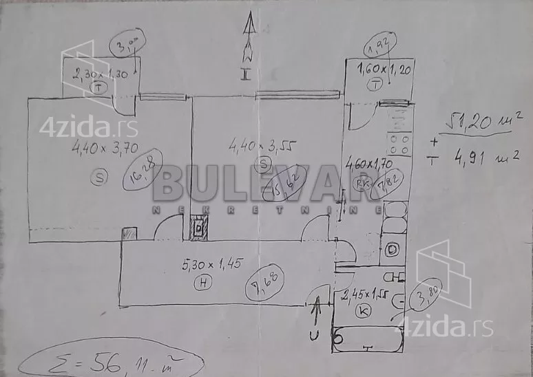 Dvosoban stan | 4zida
