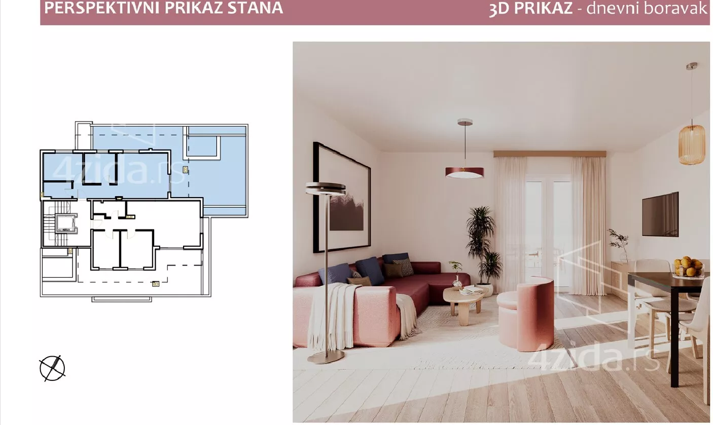 Dvoiposoban stan | 4zida