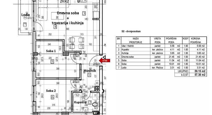 Dvoiposoban stan | 4zida