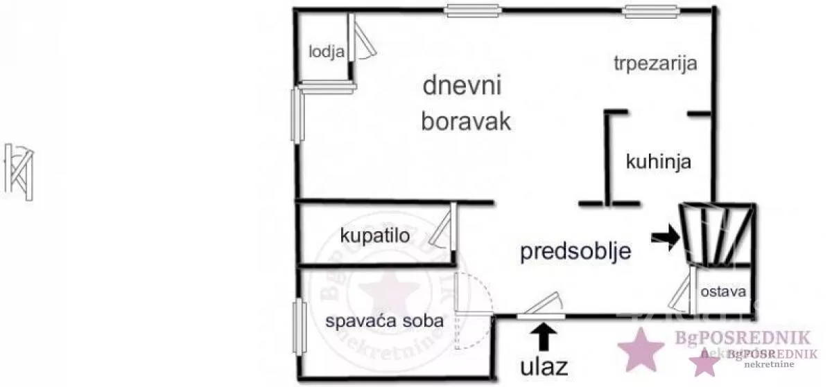 Četvoroiposoban stan | 4zida