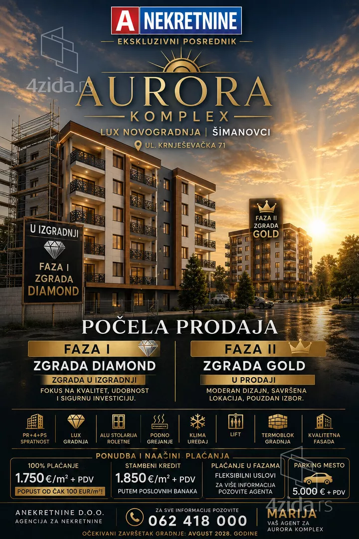 Jednoiposoban stan | 4zida