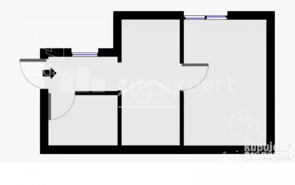 Jednosoban stan | 4zida