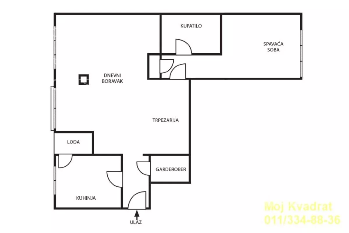 Dvosoban stan | 4zida