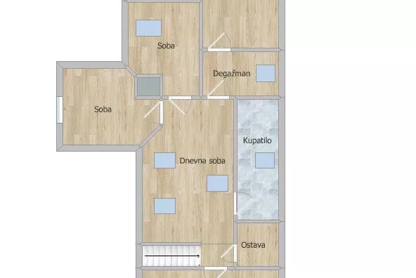 Petosoban stan | 4zida