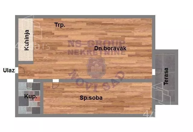 Dvosoban stan | 4zida