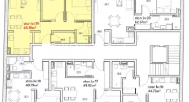 Trosoban stan | 4zida