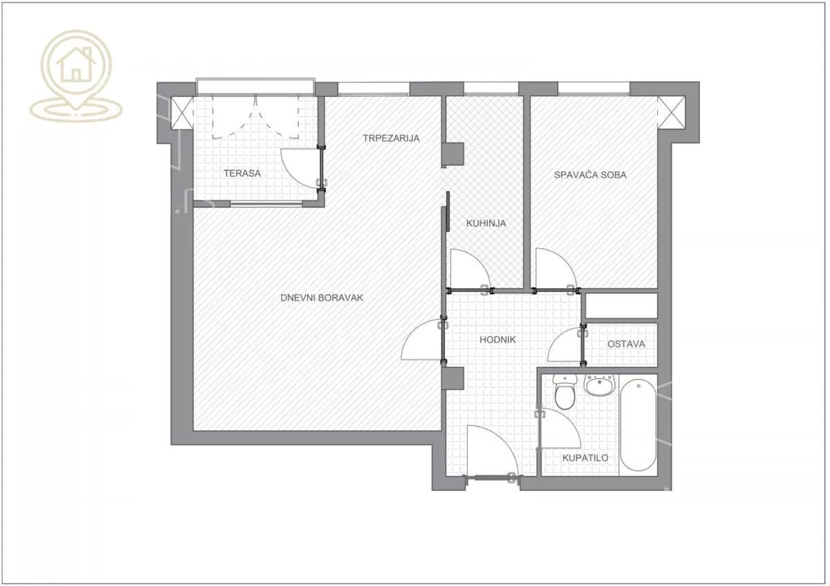 Dvosoban stan | 4zida