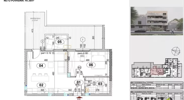 Dvosoban stan | 4zida