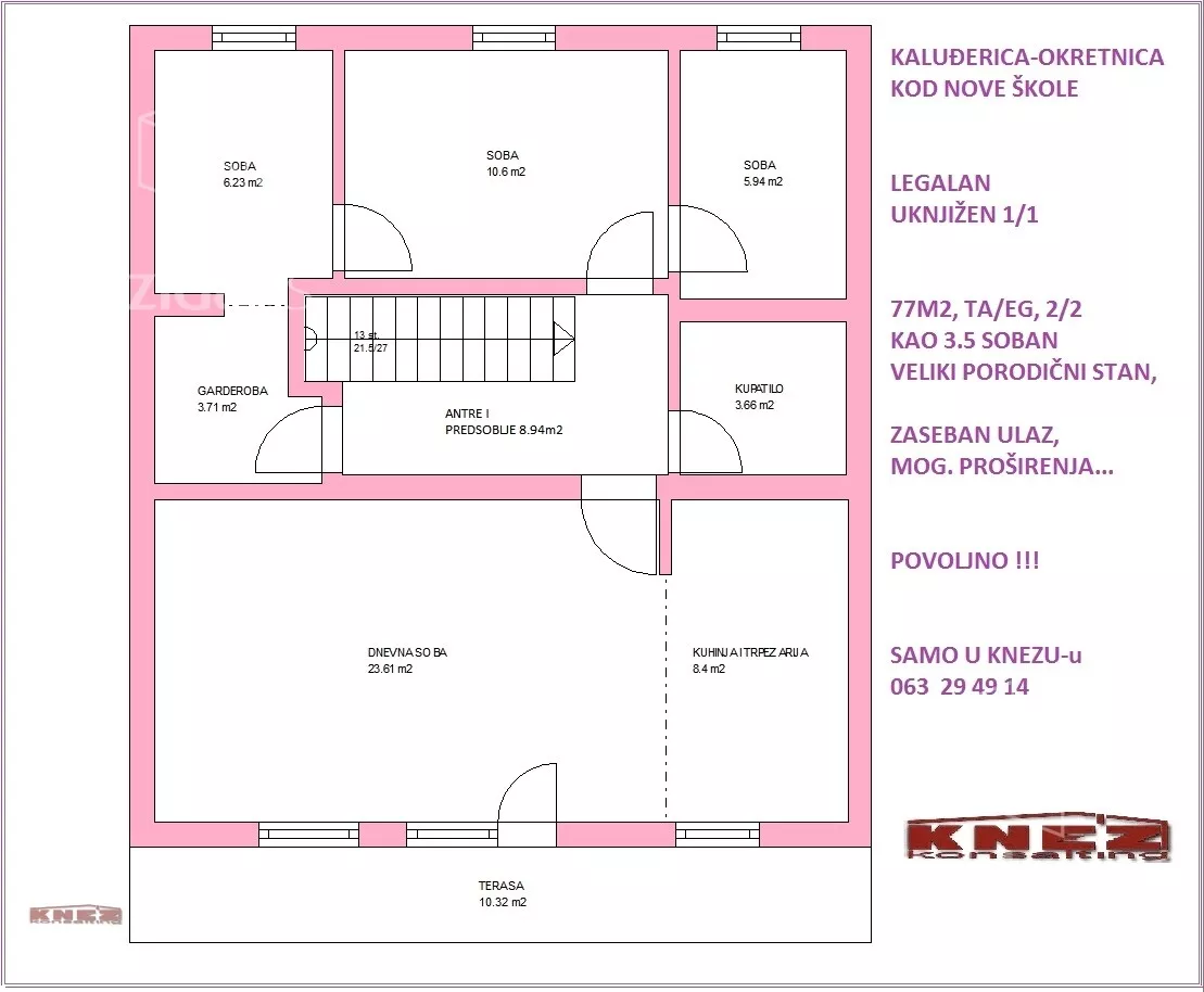 Trosoban stan | 4zida