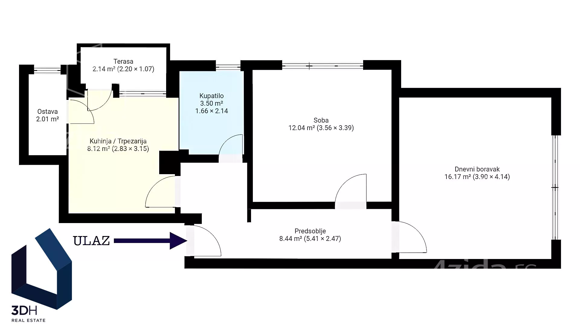 Dvosoban stan | 4zida