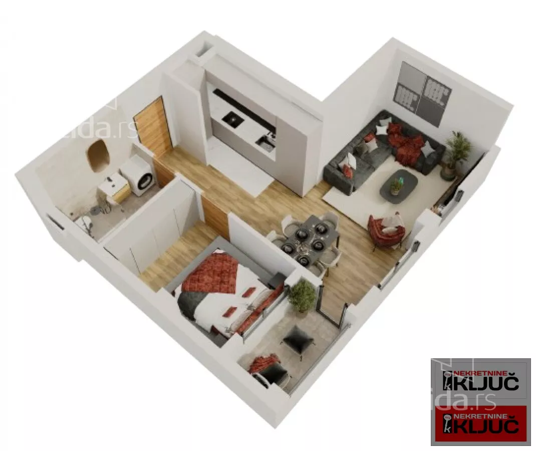 Dvosoban stan | 4zida