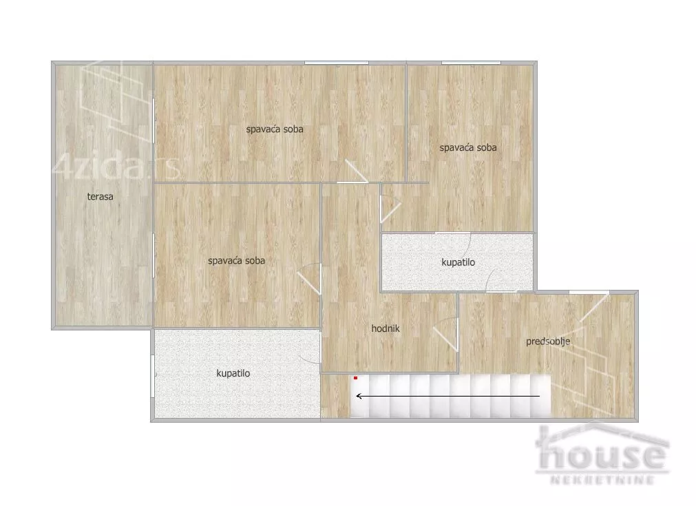 Troiposoban stan | 4zida