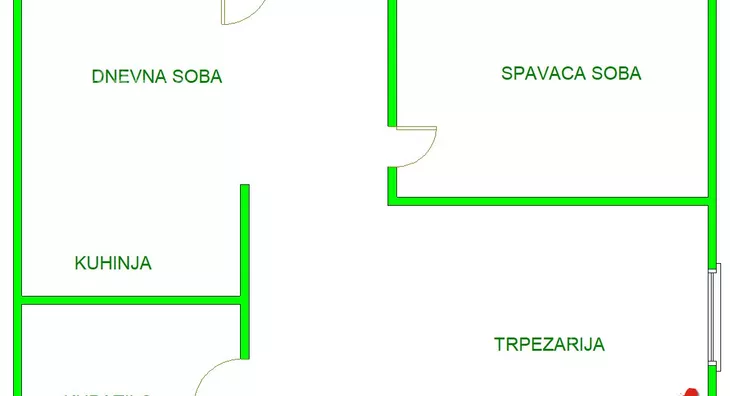 Jednoiposoban stan | 4zida