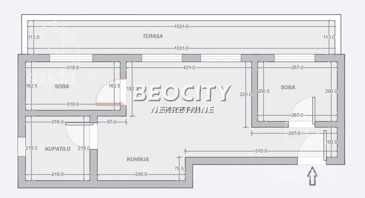 Dvosoban stan | 4zida