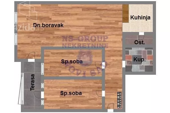 Dvoiposoban stan | 4zida