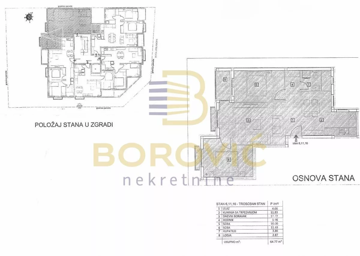 Trosoban stan | 4zida